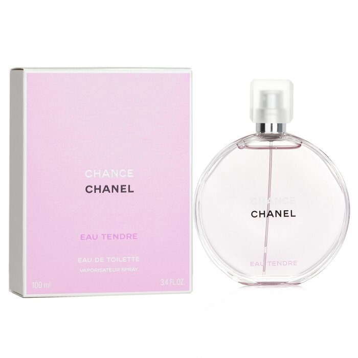 Chanel Chance Eau Tendre Eau De Toilette Spray 100ml/3.4oz