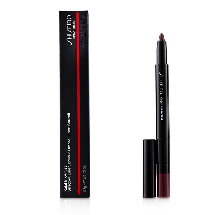 Shiseido Kajal InkArtist (Shadow, Liner, Brow) - # 04 Azuki Red (Crimson) 0.8g/0.02oz